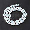 Handmade Evil Eye Lampwork Beads Strands LAMP-G154-06K-3