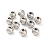 Rack Plating Brass Spacer Beads KKB-I709-03E-P-2