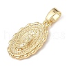 Brass Pendants ZIRC-I356-11G-02-2