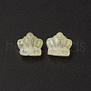 Two Tone Transparent Spray Painted Glass Beads GLAA-Q092-02-C04-2