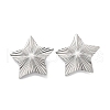 Non-Tarnish 304 Stainless Steel Stud Earring Findings X-STAS-P357-01D-P-2