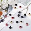 SOFPLATE 300Pcs 3 Styles Acrylic & ABS Plastic European Beads DIY-SP0001-14-4