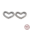 925 Sterling Silver Spring Gate Rings STER-D036-04AS-1