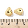 Matte Gold Color 925 Sterling Silver 3 Hole Guru Beads STER-R014-01G-3