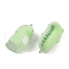 Flocky Resin Pendants FIND-A052-03-2