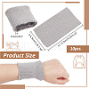 Polyester & Spandex Ribbing Fabric for Cuffs FIND-WH0018-05C-2