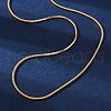 304 Stainless Steel Snake Chain Necklaces MAK-L015-03C-1