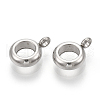 Tarnish Resistant 201 Stainless Steel Tube Bails STAS-T047-14-2