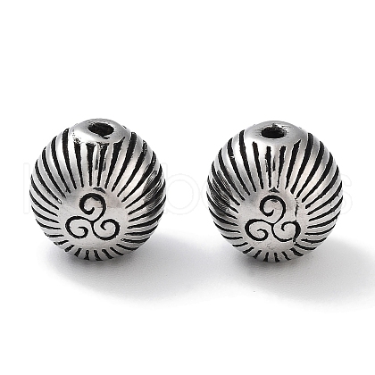 304 Stainless Steel Beads STAS-M057-31AS-1