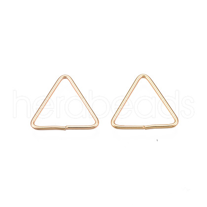 Brass Triangle Linking Ring KK-N232-331C-02-1