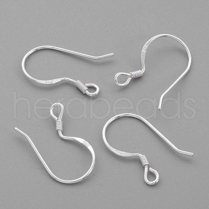 Sterling Silver Earring Hooks STER-G011-15-1