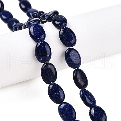 Synthetic Gemstone Imitation Lapis Lazuli Beads Strands G-M206-56-1