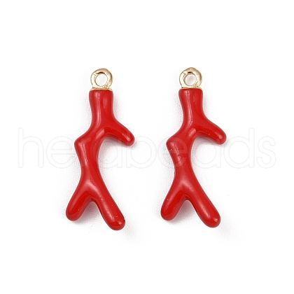 Brass Alloy Pendants KK-R226-15G-03-1