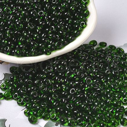 Transparent Colours Glass Seed Beads X1-SEED-P006-02A-01-1