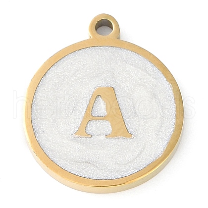 Ion Plating(IP) 201 Stainless Steel Pendants STAS-K288-02G-A-1