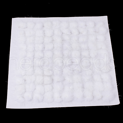 Mink Fur Ball Decoration X-FIND-S267-3cm-15-1