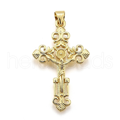 Rack Plating Brass Pendants KK-K401-62G-1