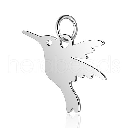 Tarnish Resistant 304 Stainless Steel Charms STAS-S105-T522S-1