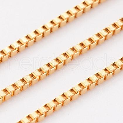 Ion Plating(IP) 304 Stainless Steel Venetian Chains CHS-H007-21G-1