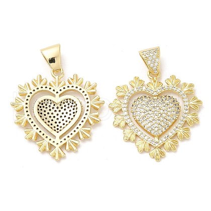 Rack Plating Brass Pendants KK-R146-02G-1