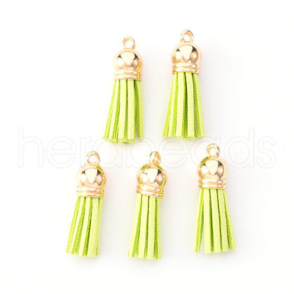 Faux Suede Tassel Pendant Decorations X-FIND-R095-015LG-1