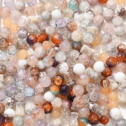 Mixed Style Glass Beads GLAA-XCP0012-02T-1