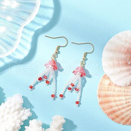 304 Stainless Steel Dangle Earrings EJEW-MZ00454-02-1