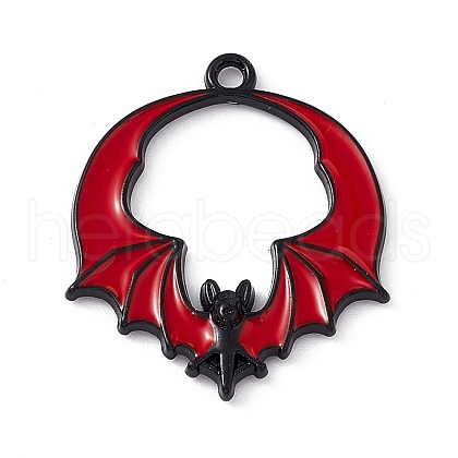 Alloy Enamel Pendants FIND-A021-07EB-A-1