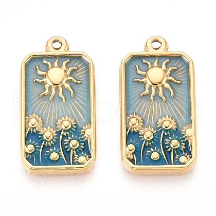 304 Stainless Steel Pendants STAS-N109-150A-G-1