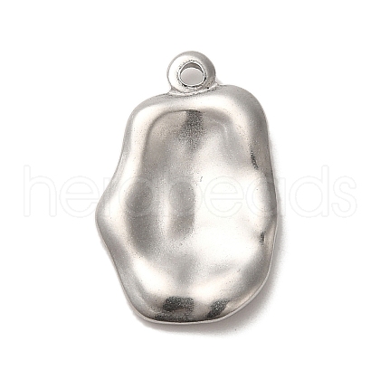Non-Tarnish 304 Stainless Steel Pendants STAS-R223-17-1