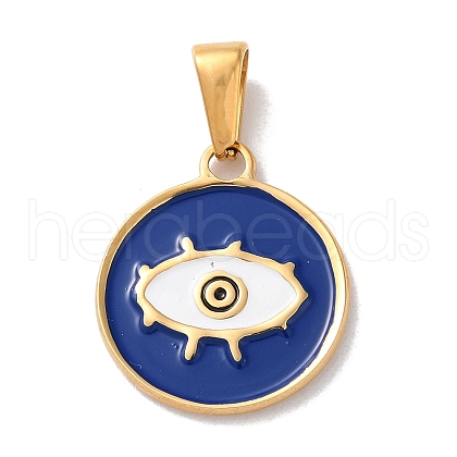 PVD Vacuum Plating 304 Stainless Steel Pendants STAS-C107-03A-G-1