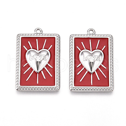 304 Stainless Steel Pendants STAS-N108-26B-P-1