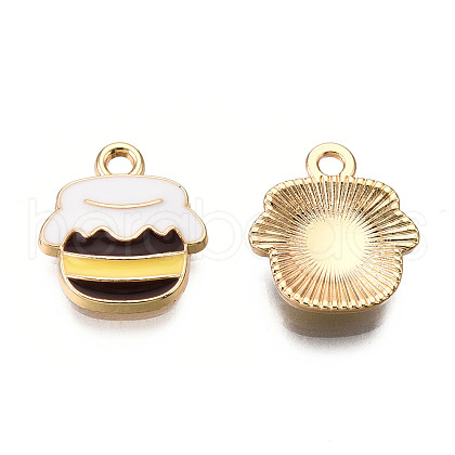 Alloy Enamel Pendants ENAM-N048-005B-1