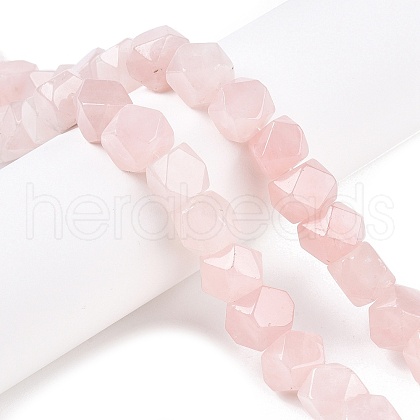Natural Rose Quartz Beads Strands G-T38-27-1