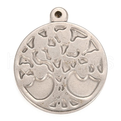 Non-Tarnish 304 Stainless Steel Pendants STAS-Z016-09P-1