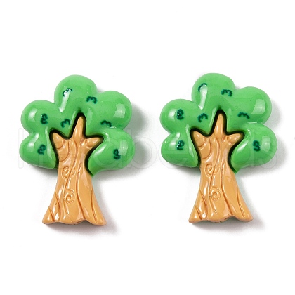 Spring Theme Opaque Resin Decoden Cabochons CRES-O007-03E-1