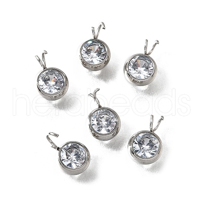 201 Stainless Steel Charms STAS-F318-03P-1