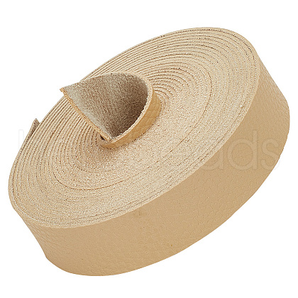 Flat Imitation Leather Cord OCOR-WH0086-69C-03-1