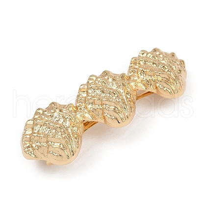 Alloy with Iron Clip Hair Barrettes PHAR-G014-03B-G-1