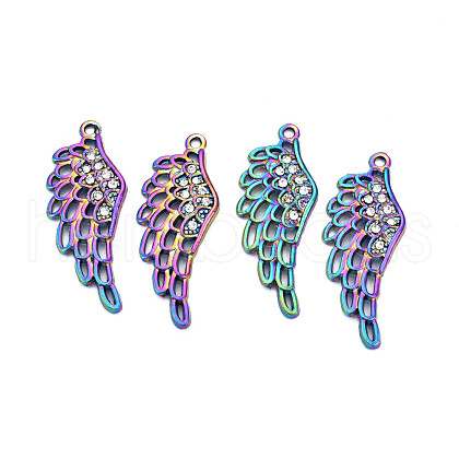 Rainbow Color Alloy Pendants PALLOY-T054-158-1