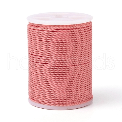 Round Waxed Polyester Cord YC-G006-01-1.0mm-28-1