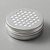 Aluminium Shallow Round Candle Tins AJEW-WH0312-58C-1