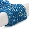 Imitation Jade Glass Beads Strands EGLA-YW0003-19A-23-1