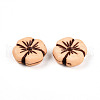 Opaque Acrylic Beads SACR-T017-30-2