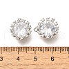 Brass Micro Pave Cubic Zirconia Pendants KK-M312-31P-3