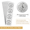 Custom Silver Foil Embossed Picture Sticker DIY-WH0336-011-2
