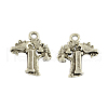 Tibetan Style Alloy Pendants X-TIBEP-GC140-AS-RS-1