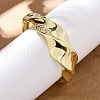 Brass Cuff Bangles for Women BJEW-Q060-03G-2