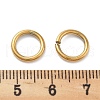 Ion Plating(IP) 304 Stainless Steel Open Jump Rings X-STAS-M081-02G-01-3