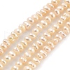 Natural Cultured Freshwater Pearl Beads Strands PEAR-C003-06D-2